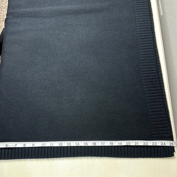 NWT Greyson Rowan Hooded Wool Cashmere Blend Black Poncho Size OS - Picture 11 of 13